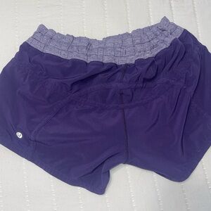 lululemon athletica Purple Athletic Shorts